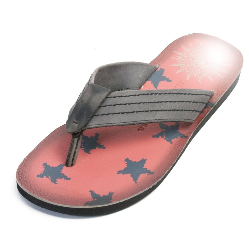 John Varvatos Red Clay Rockaway Sandal